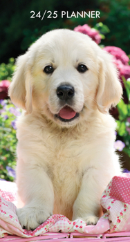 Calendar Puppy Love 2024 3.5 X 6.5 2-Year Pocket Planner Book