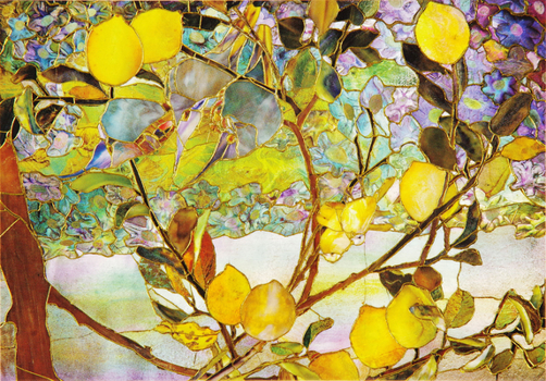 Misc. Tiffany Lemon Tree Note Cards Book