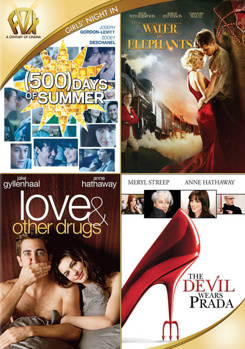 DVD (500) Days of Summer / Water For Elephants / Love & Other Drugs / The Devil Wears Prada Book