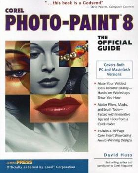 Paperback Corel PHOTO-PAINT 8: The Official Guide Book