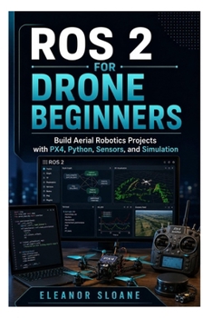 Paperback ROS 2 for Drone Beginners: Build Aerial Robotics Projects with PX4, Python, Sensors, and Simulation Book