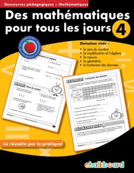 Paperback Des Mathematiques Pour Tous Les Jours 4 Book