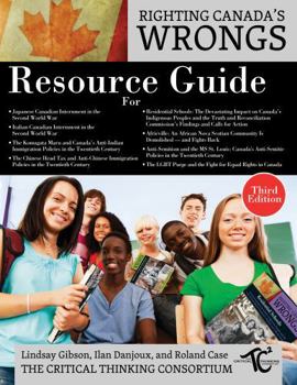Paperback Righting Canada's Wrongs Resource Guide Book