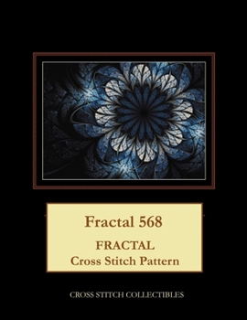 Paperback Fractal 568: Fractal cross stitch pattern [Large Print] Book
