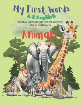 Paperback My First Word book: A to Z Alphabets about Animals for Kids Age 1-3 Book