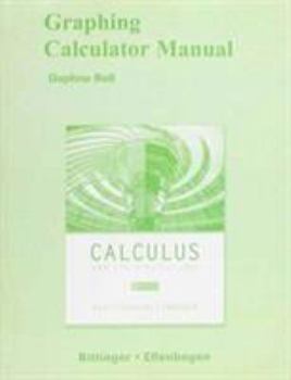 Paperback Graphing Calculator Manual for Calculus and Its Applications Book