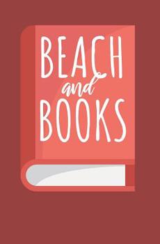 Paperback Beach and books: Notizbuch mit Zeilen und Seitenzahlen Book