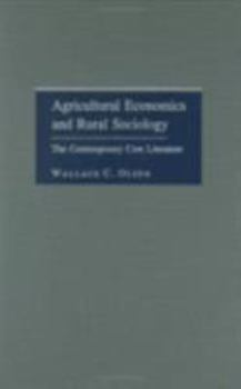 Hardcover Agricultural Economics and Rural Sociology Book