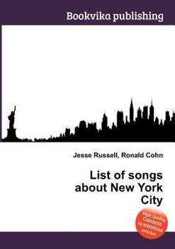 Paperback List of Songs about New York City Book