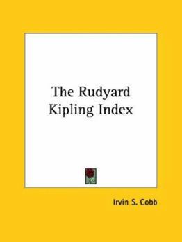 Paperback The Rudyard Kipling Index Book