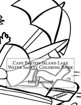Paperback Cape Breton Island Lake Water Safety Coloring Book