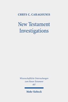 Hardcover New Testament Investigations: A Diachronic Perspective Book