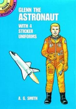 Paperback Glenn the Astronaut: With 4 Sticker Uniforms Book