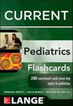 Hardcover Lange Current Pediatrics Flashcards Book