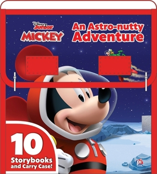 Misc. Disney Junior Mickey: An Astro-Nutty Adventure 10 Storybooks and Carry Case! Book