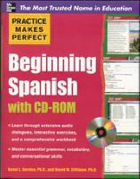 Paperback Beginning Spanish [With CDROM] Book