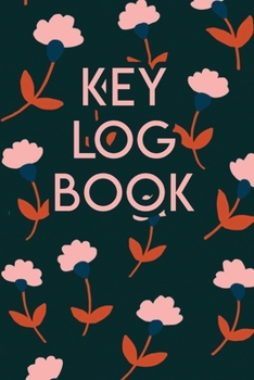 Paperback Key Log Book: Key Tracker Logger Inventory Checkout System Book