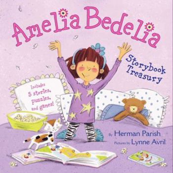Hardcover Amelia Bedelia Storybook Treasury: Amelia Bedelia's First Day of School; Amelia Bedelia's First Field Trip; Amelia Bedelia Makes a Friend; Amelia Bede Book