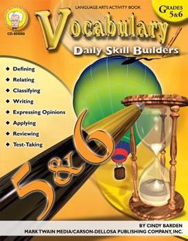 Paperback Vocabulary, Grades 5 - 6 Book