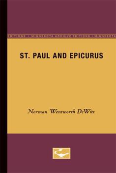 Paperback St. Paul and Epicurus Book