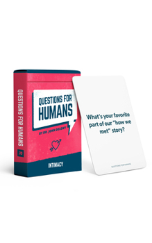 Cards Questions for Humans: Intimacy Book