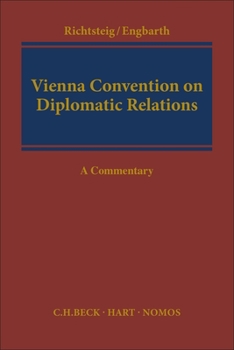 Hardcover Vienna Convention on Diplomatic Relations: A Commentary Book
