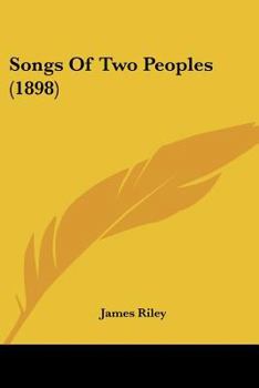 Paperback Songs Of Two Peoples (1898) Book