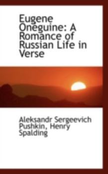 Paperback Eugene on Guine: A Romance of Russian Life in Verse Book