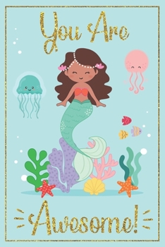 Mermaid Gift - Mermaid Journal : Mermaid Notebook W/ Positive Messages for Girls on Lined and Blank Pages, Mermaid Sketchbook, Mermaid Diary, Kids Mermaid Book, Mermaid Gifts for Girls, Mermaid Gifts