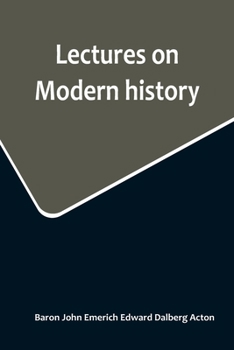 Paperback Lectures on Modern history Book