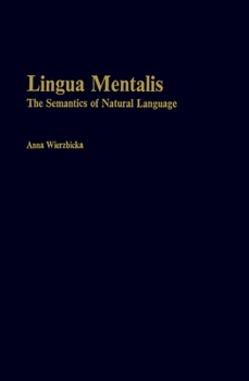 Hardcover Lingua Mentalis Book