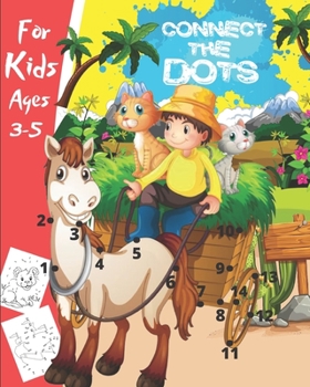 Connect the dots for kids ages 3-5: School Zone dot to dot Practice puzzles & coloring Activity workbook for Challenging and Extreme Fun Learning Suitable for Preschool to Grades K-1 Kindergarten.