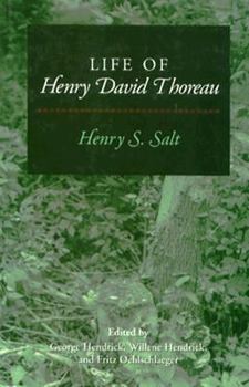 Hardcover Life of Henry David Thoreau Book
