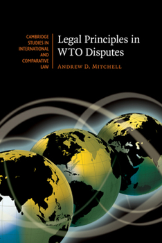 Hardcover Legal Principles in WTO Disputes Book