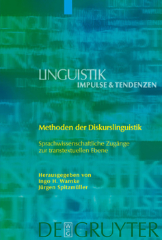 Hardcover Methoden der Diskurslinguistik [German] Book