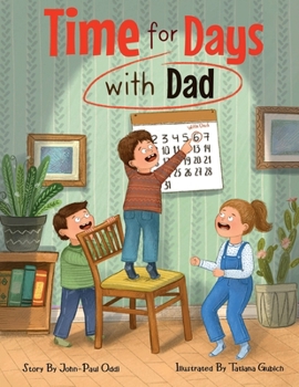 Paperback Time for Days with Dad [Large Print] Book