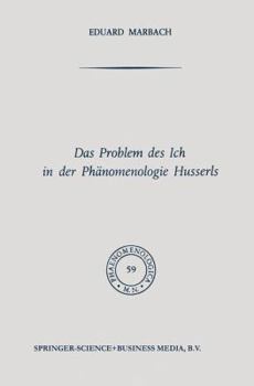 Paperback Das Problem Des Ich in Der Phänomenologie Husserls [German] Book