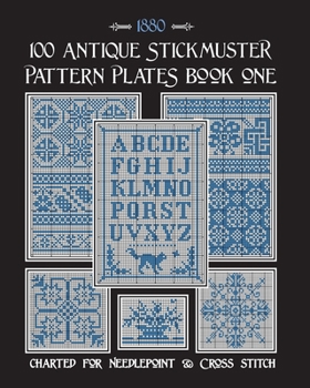 Paperback 100 Antique Stickmuster Pattern Plates: Book One Book
