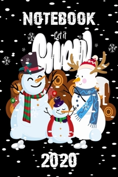 Paperback Notebook Let it Happy 2020: Notebook / Journal Gift (6x9 - 110 pages) Book