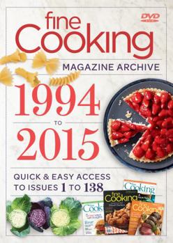 DVD-ROM Fine Cooking 2015 Magazine Archive Book