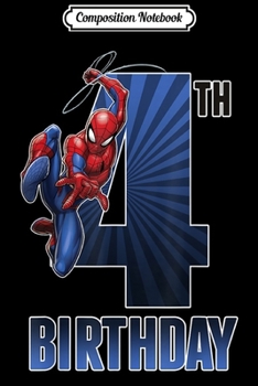 Composition Notebook: Marvel Spider-Man Swinging 18th Birthday Graphic  Journal/Notebook Blank Lined Ruled 6x9 100 Pages