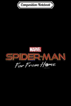 Composition Notebook: Marvel Spider-Man Far From Home Movie Title Logo  Journal/Notebook Blank Lined Ruled 6x9 100 Pages