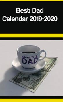 Paperback Best Dad Calendar 2019-2020 Book