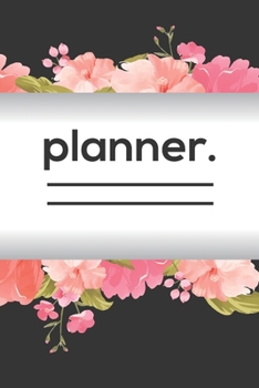 Paperback Planner.: Weekly Planner and Diary Undated Diary Book