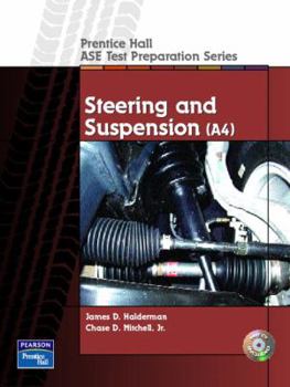 Paperback Prentice Hall - ASE Test Preparation Series: Steering and Suspension (A4) Book