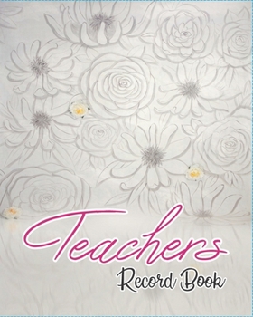 Paperback Teacher Record Book: Weekly and Monthly Teacher Planner, Lesson Plan and Record Book