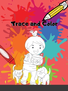 Hardcover Trace and Color: Hardcover Owls Kids Activity Book