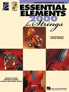 Paperback Essential Elements for Strings - Book 2: Teacher Resource Kit Book