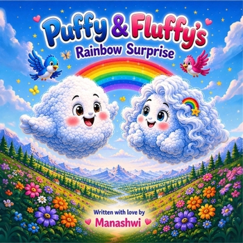 Paperback Puffy & Fluffy's Rainbow Surprise Book