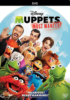 DVD Muppets Most Wanted Book